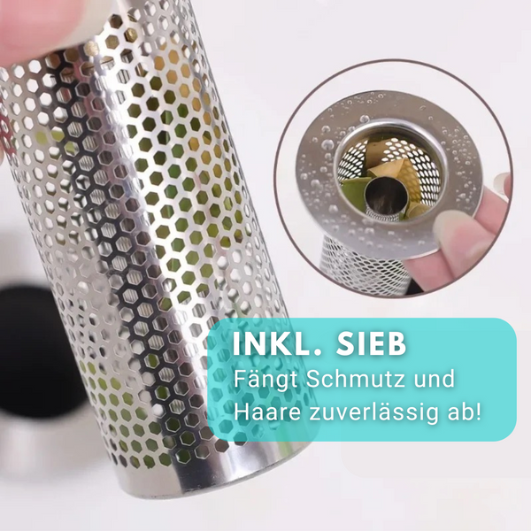 Pop-up Ablaufventil | WaterJake® (+GRATIS Trockentuch)