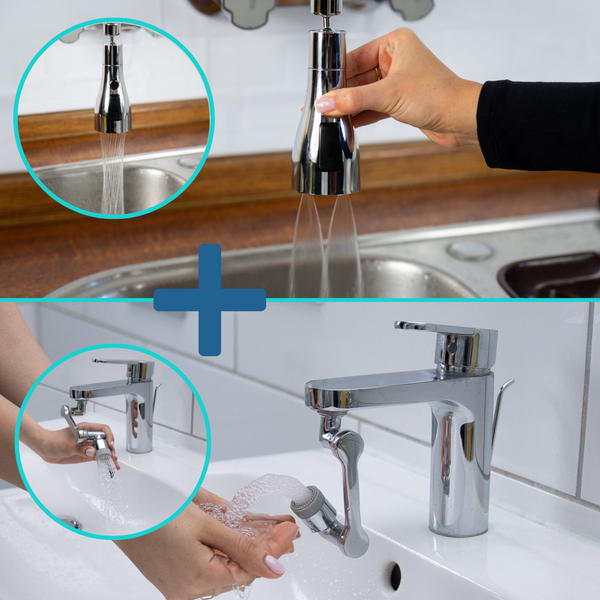 WaterJake® |  1080° Wasserhahn-Aufsatz *ANGEBOT*