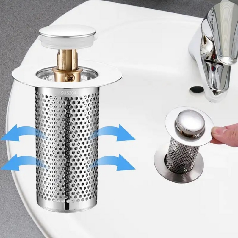 Pop-up Ablaufventil | WaterJake® (+GRATIS Trockentuch)
