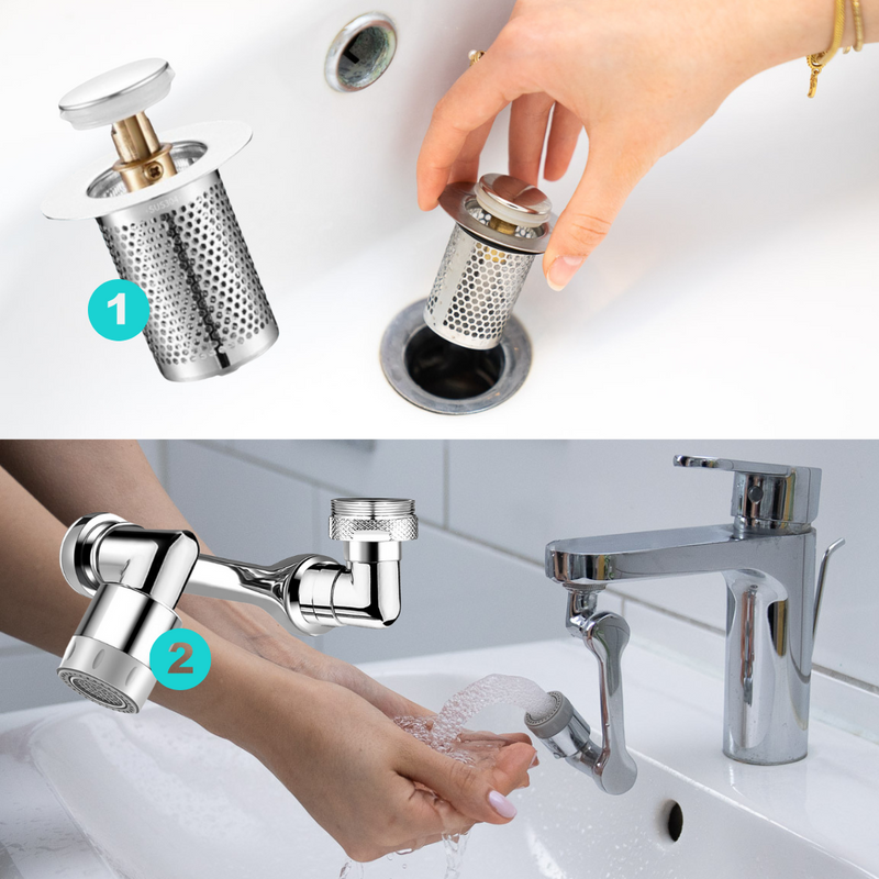 WaterJake® X-MAS | Waschbecken-Duo