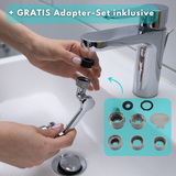 WaterJake® | 1080° Wasserhahn-Aufsatz (+GRATIS Trockentuch)